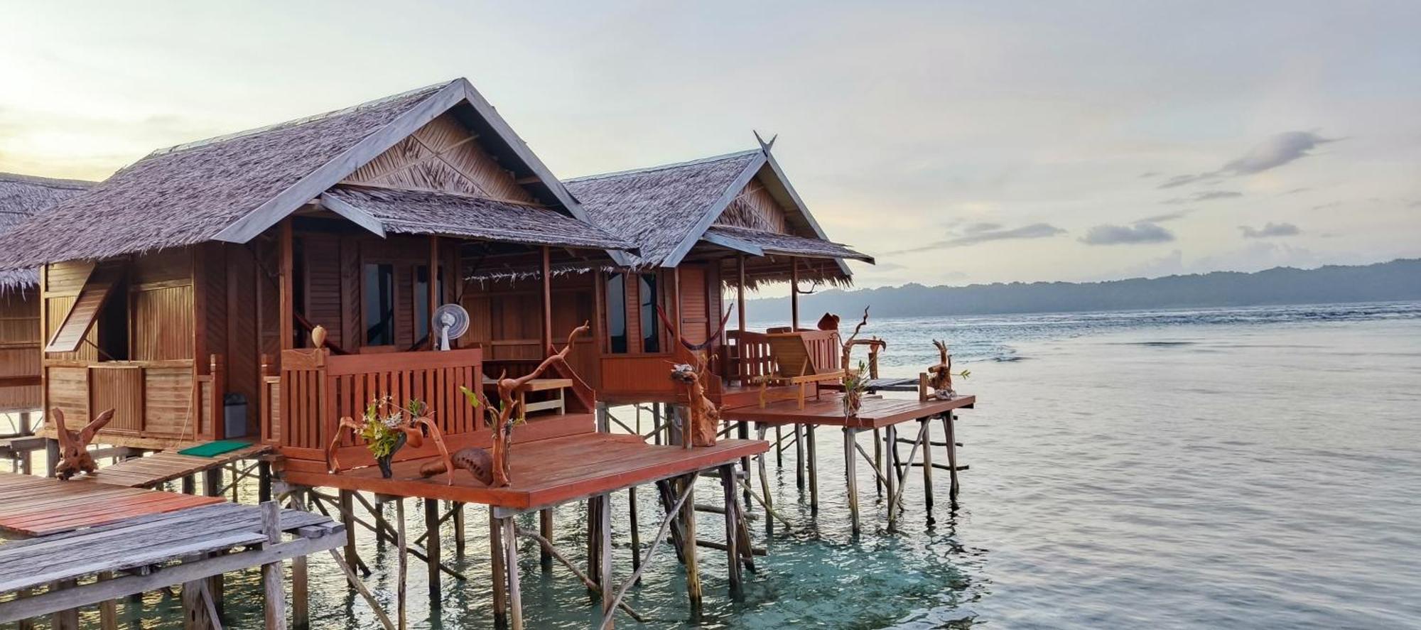 Sunset Homestay Besir Bagian luar foto